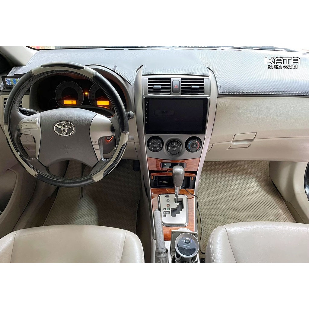 Thảm Lót Sàn Ô Tô KATA Cao Cấp Cho Xe Toyota Altis  - Không mùi, Không ẩm mốc, Dễ dàng vệ sinh