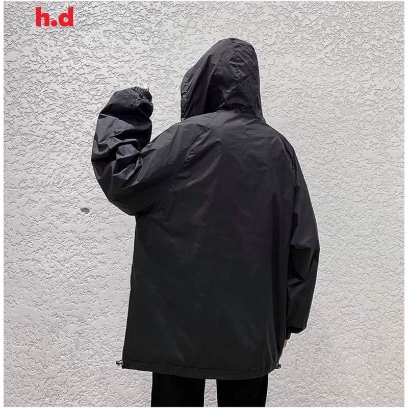 áo khoác gió dù trơn 1 lớp màu trắng, áo khoác gió nhẹ màu trắng | BigBuy360 - bigbuy360.vn