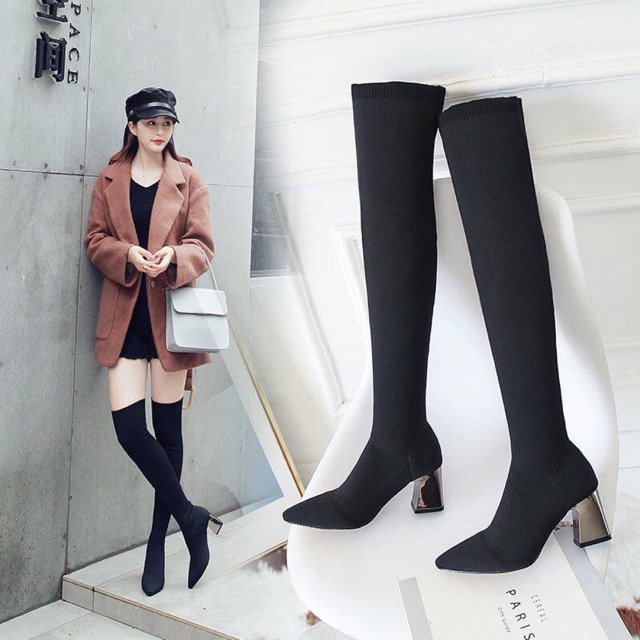 Boot vải cao cổ ( ảnh thật ở cuối )