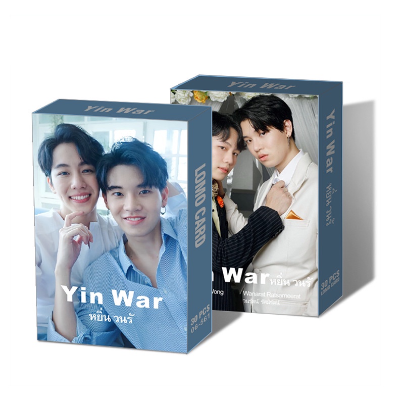 Hộp 30 thẻ ảnh lomo thành viên OFFGUN BRIGHTWIN INTO1 YINWAR OhmNanon JACKSON