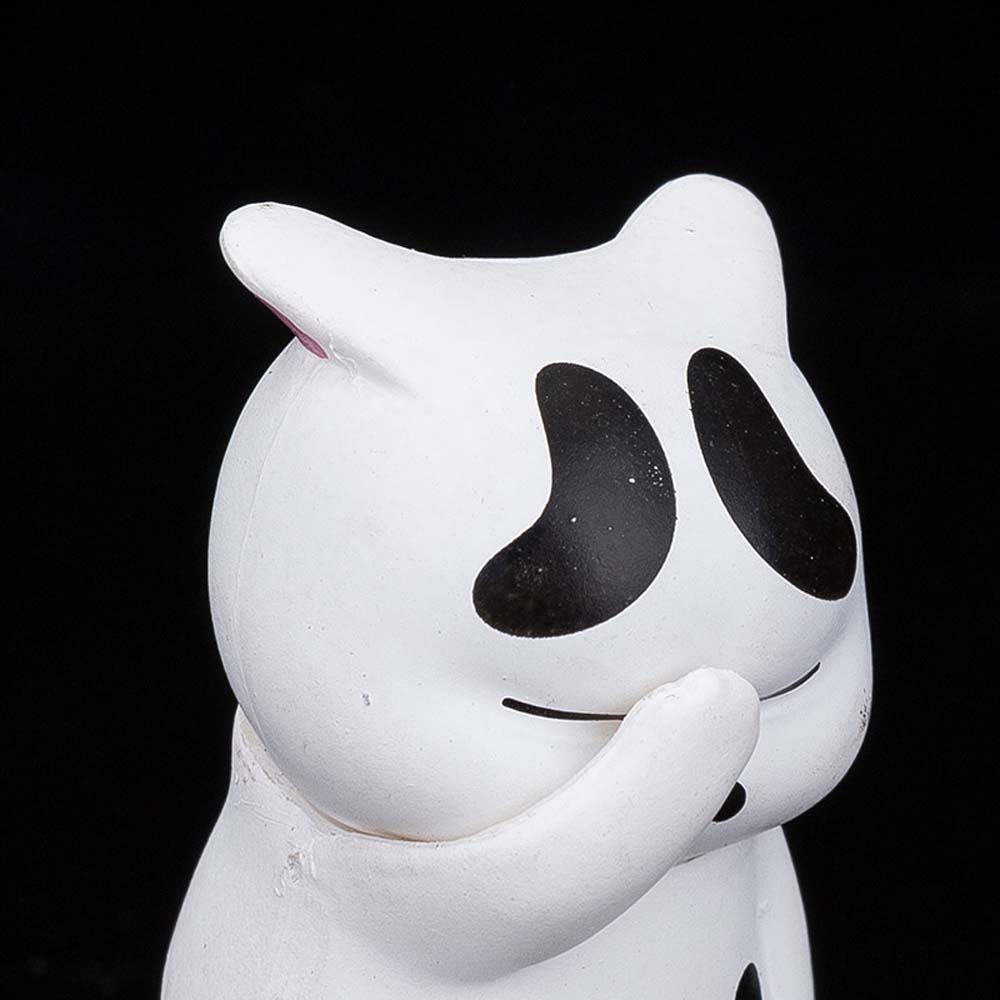 Mô hình con mèo trang trí tiểu cảnh dễ thương chất liệu PVC