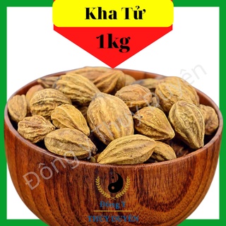 Kha Tử Khô 1kg (Giảm ho, Hàng chất lượng loại 1)