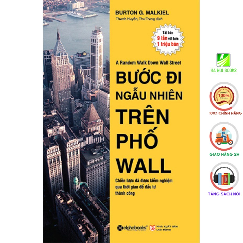 Sách - Bước đi ngẫu nhiên trên phố Wall - AlphaBooks