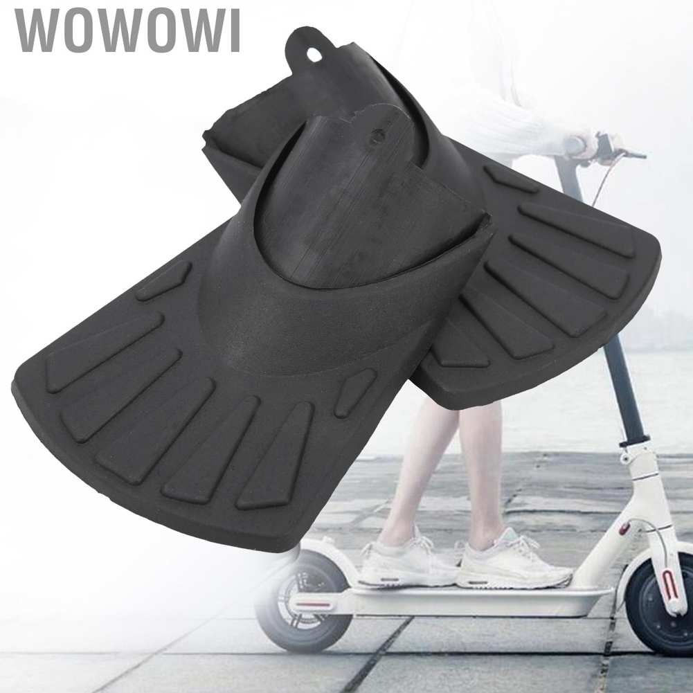 Wowowi Electric Scooter Fish Tail Rubber Front Rear Mudguards 8.5inch Flap for M365/Pro