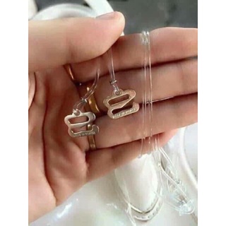 1 đôi dây áo trong suốt sợi bún