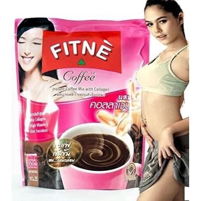 Cà Phê Giảm Cân Túi Lọc Thảo Dược Fitne Herbal Thái Lan - Bịch 10 Gói