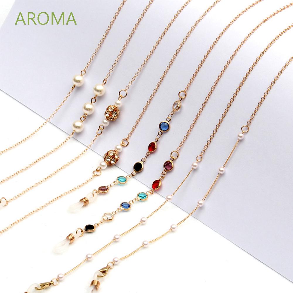 Dây Đeo Mắt Kính Trang Trí Ngọc Trai Giả Thời Trang