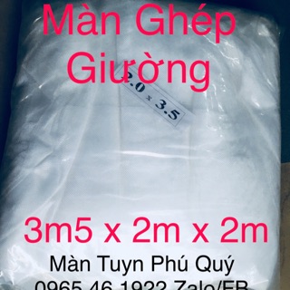 Màn tuyn 3.5m x 2m x 2m - màn HN 10/10