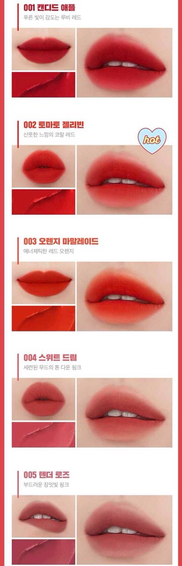 SON KEM DẠNG BẤM I’MEME I’M TIC TOC TINT LIP CASHMERE