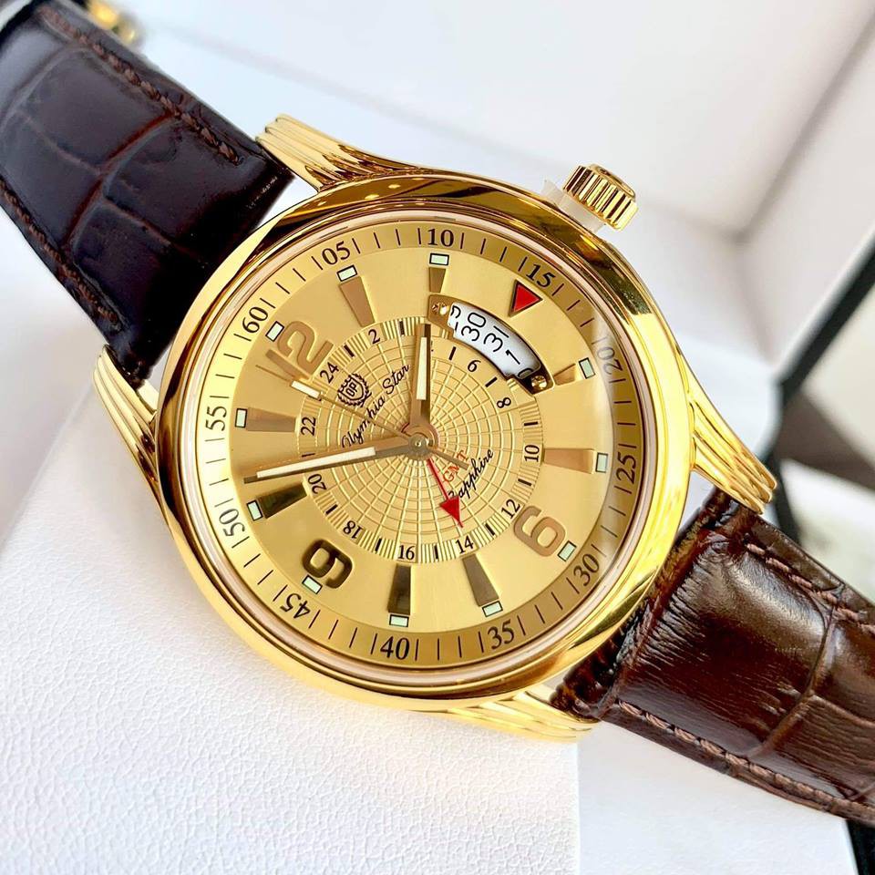 Đồng Hồ Nam Olym Pianus OP58029MK Chính Hãng