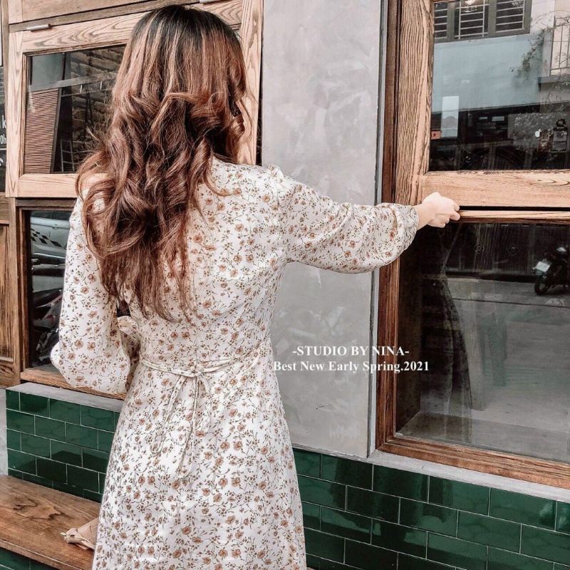 ĐẦM HOA BASIC TD 2203