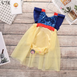 V78 - Váy Công Chúa Bạch Tuyết