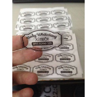 In tem decal