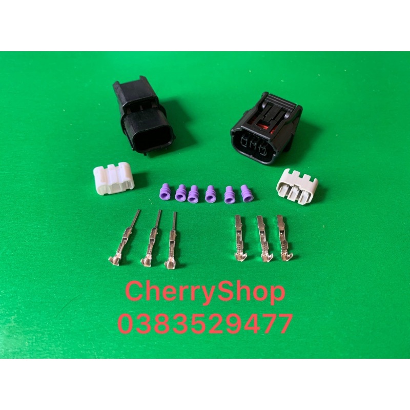 Bộ jack 3P chống nước vario