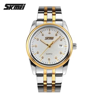 Đồng hồ nam Skmei 9099CS dây thép không gỉ