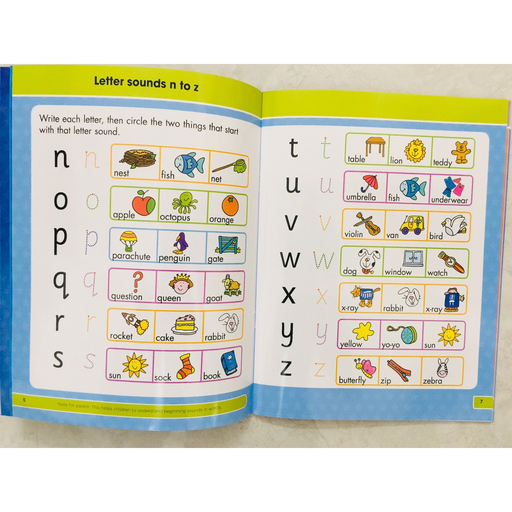 Sách: Wipe Clean Phonics - Reading - Combo 2 cuốn ( 3 - 6 )