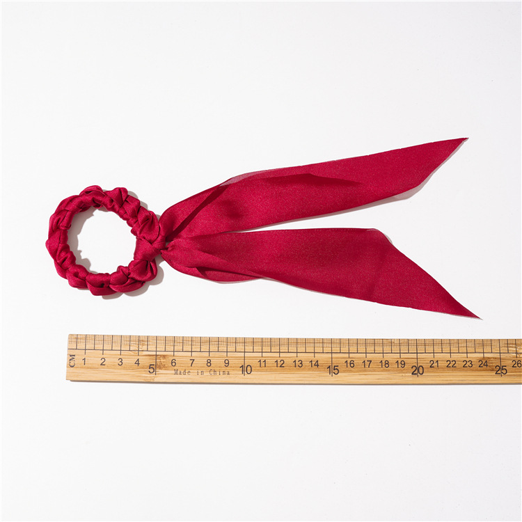 Dây buộc tóc đính nơ xinh xắn cho nữ