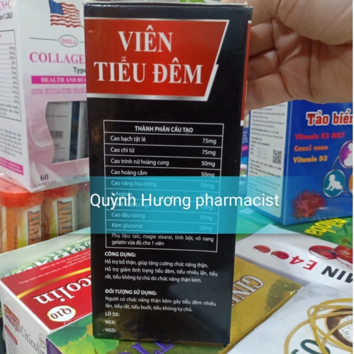 Viên Tiểu Đêm lọ 30 viên giúp tăng cường chức năng thận