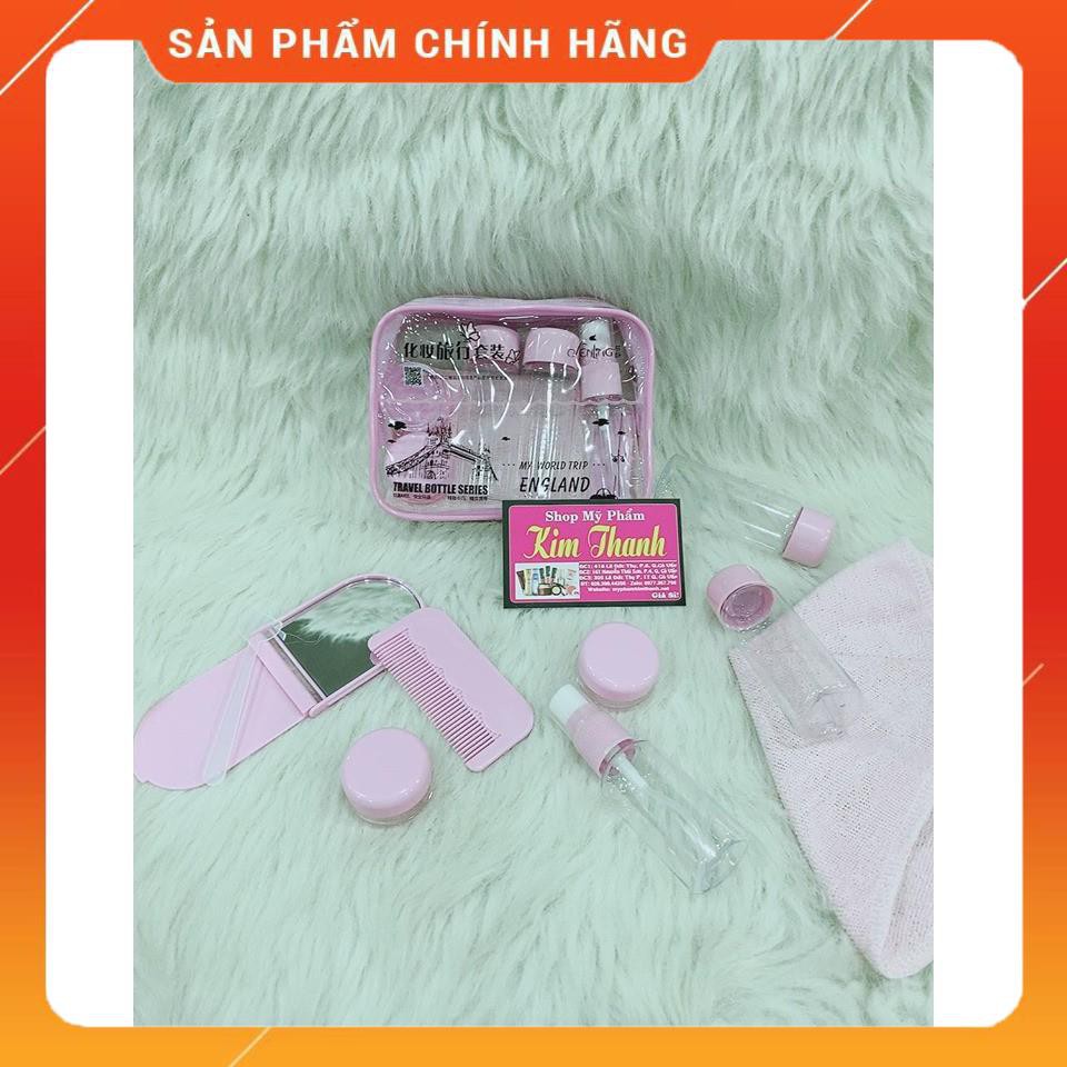 Bộ Chiết Mỹ Phẩm Đi Du Lịch 9 món siêu Xinh