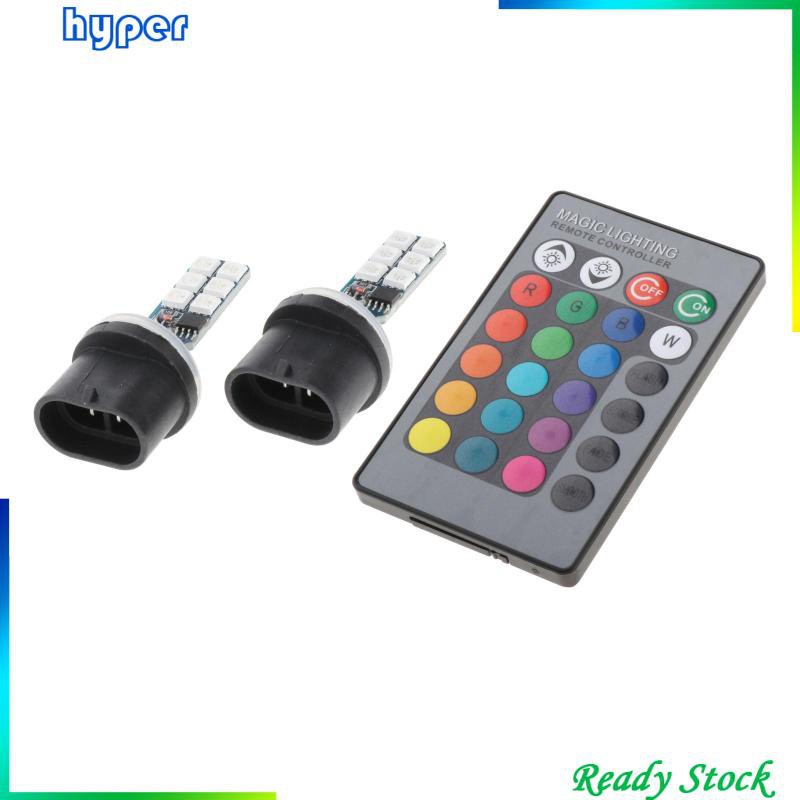 Set 2 Bóng Đèn Pha Led Phá Sương Mù 880 881 H1 H3 Rgb Chuyên Dụng Cho Xe Hơi