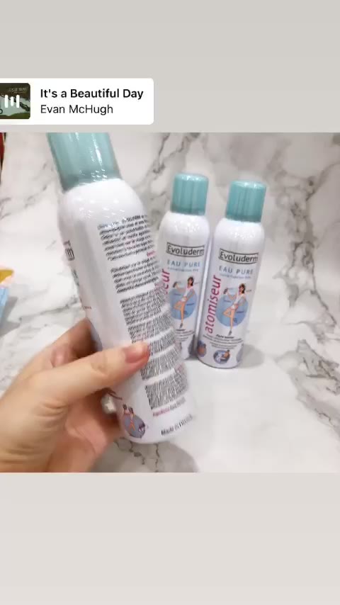 Xịt khoáng cấp ẩm, làm dịu da Evoluderm Atomiseur Eau Pure 150ml | BigBuy360 - bigbuy360.vn