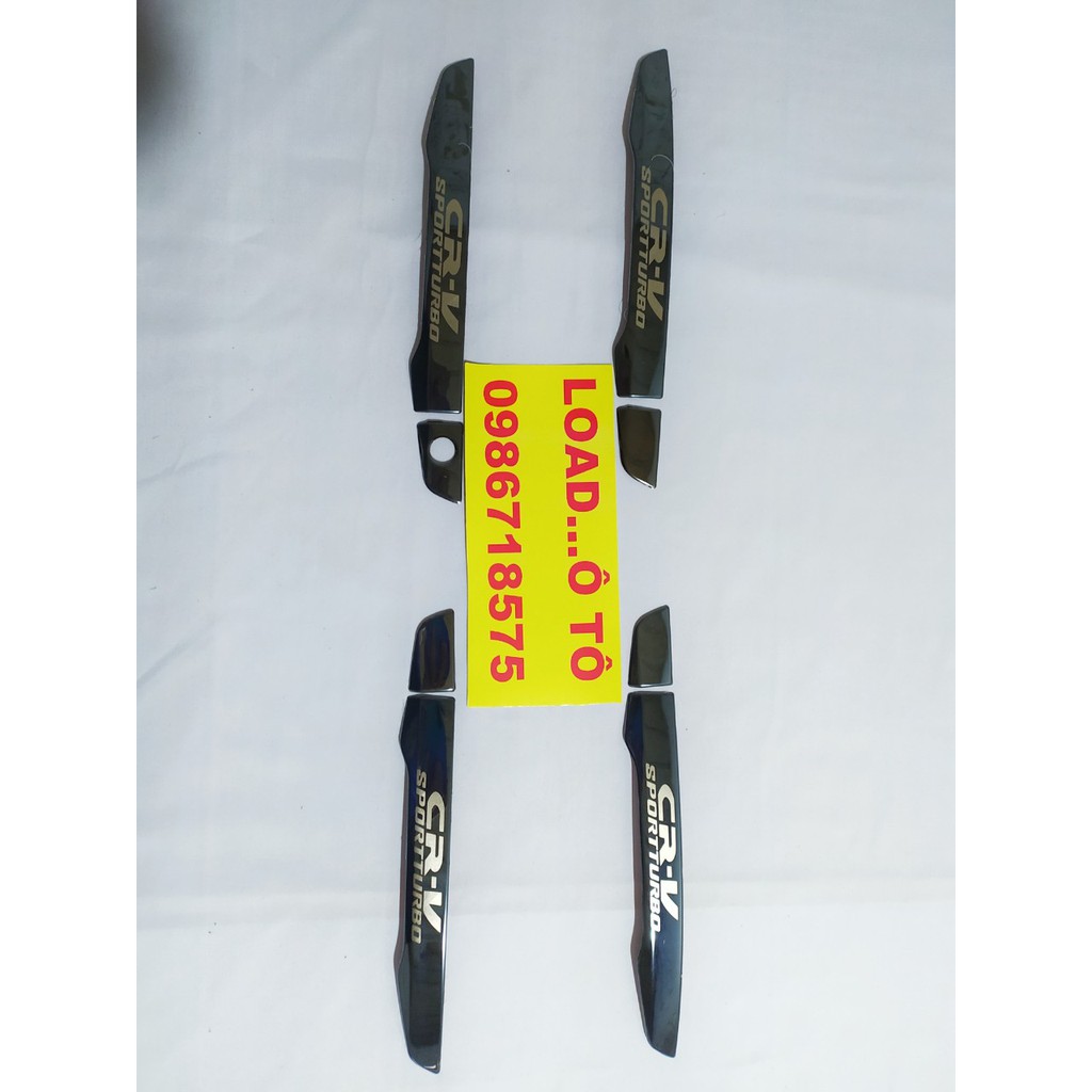 Ốp tay nắm và hõm cửa titan cho Honda CRV 2022-2018 Cao Cấp Nhất Thị Trường