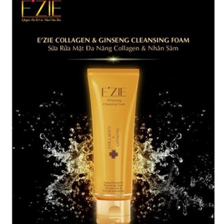 Sữa rửa mặt đa năng Collagen và Nhân Sâm Ezie 130ml