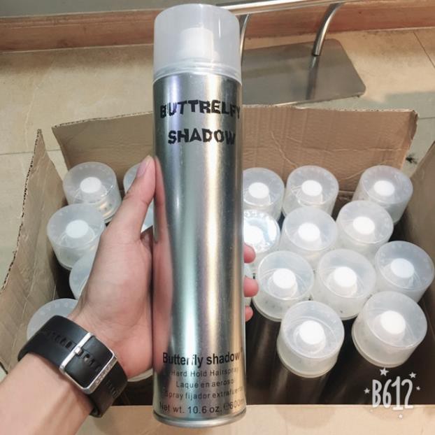 Gôm xịt tóc nam siêu cấp ButterFly Shadow, Sáp vuốt tóc giữ nếp - Hàng được ưa chuộng nhất hiện nay .