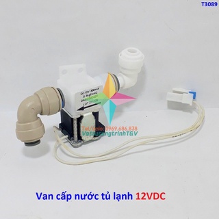 Van cấp nước tủ lạnh 12vdc