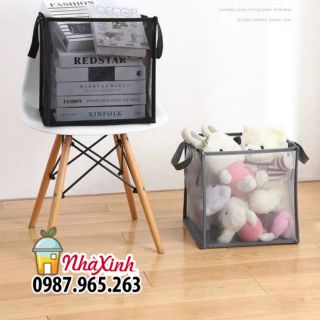 Túi lưới khung sắt đựng đồ / Túi lưới đựng quần áo