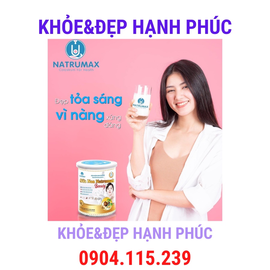 Sữa non natrumax hỗ trợ làm đẹp – 800 gr/hộp