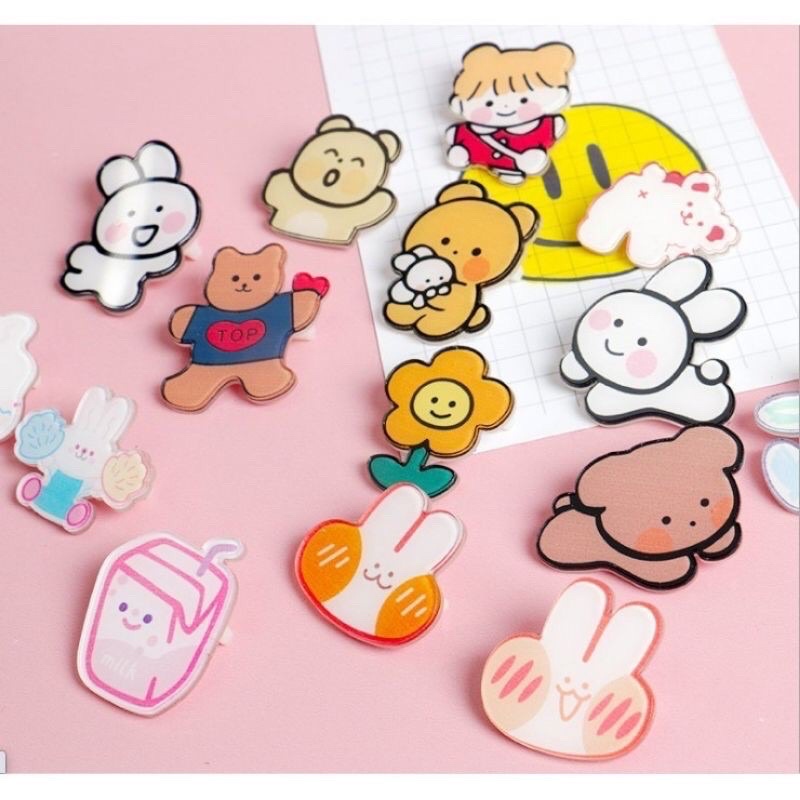 Huy hiệu - pin cài áo, túi xách, balo nhiều mẫu