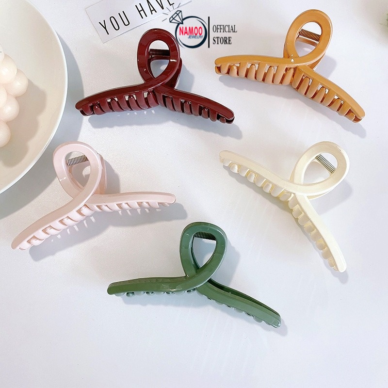 Kẹp Càng Cua, Kẹp Tóc K08  Phong Cách Hàn Quốc Nữ Namoo Jewelry