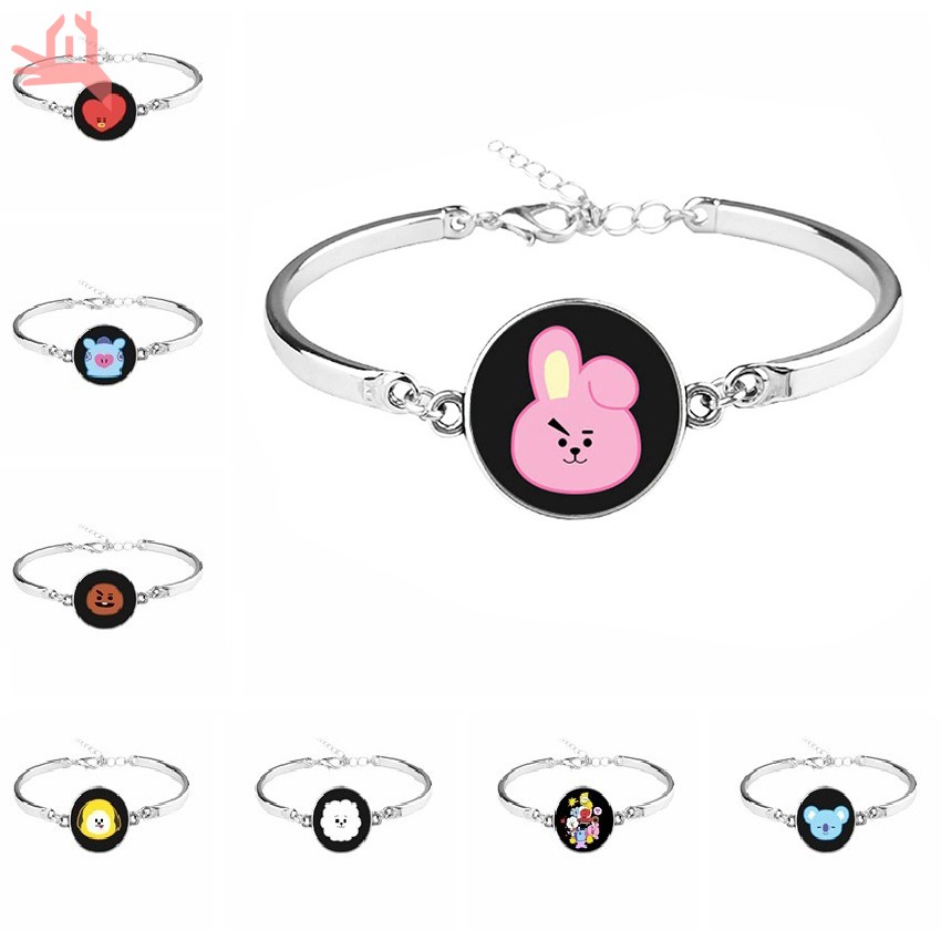 Vòng Tay Mặt Hình Các Nhân Vật Bt21 Của Bts