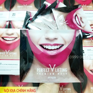 MẶT NẠ VLINE AVAJAR PERFECT V LIFTING PREMIUM MASK