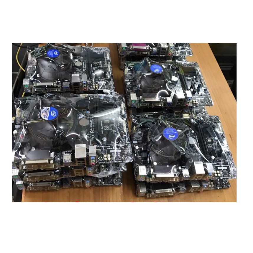 COMBO MAIN CPU FAN các loại G31 G41 H61 (không ram)