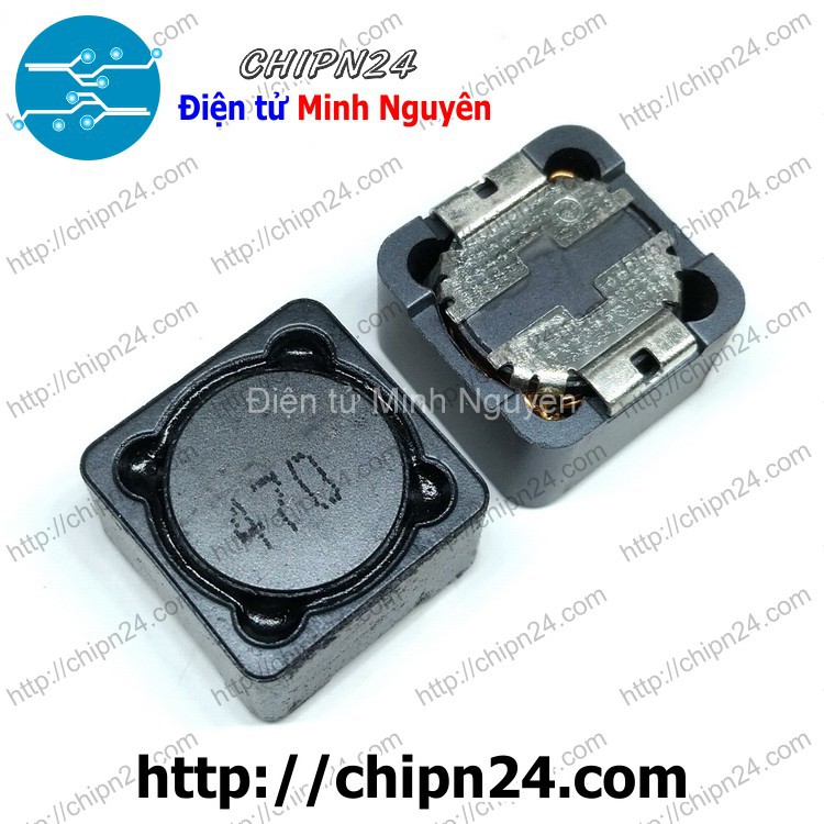 [3 CÁI] Cuộn Cảm Dán CD127 47uH [470] [SMD Dán]