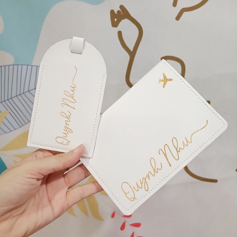 Thẻ hành lý bảng tên Nametag IN TÊN RIÊNG theo yêu cầu