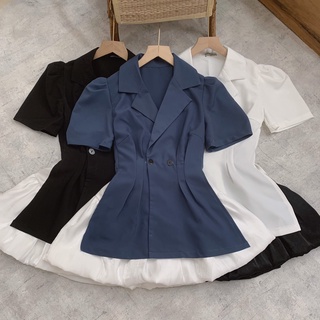 🍁 set áo vest chân váy bồng bềnh 🍁