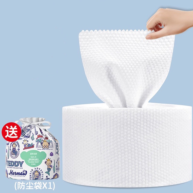 Túi Khăn Mặt Khô MayCreate Dùng 1 Lần, Tẩy Trang Lau Khô Lau Ướt, Khăn Lau Mặt Siêu Mềm, Dai, Mịn