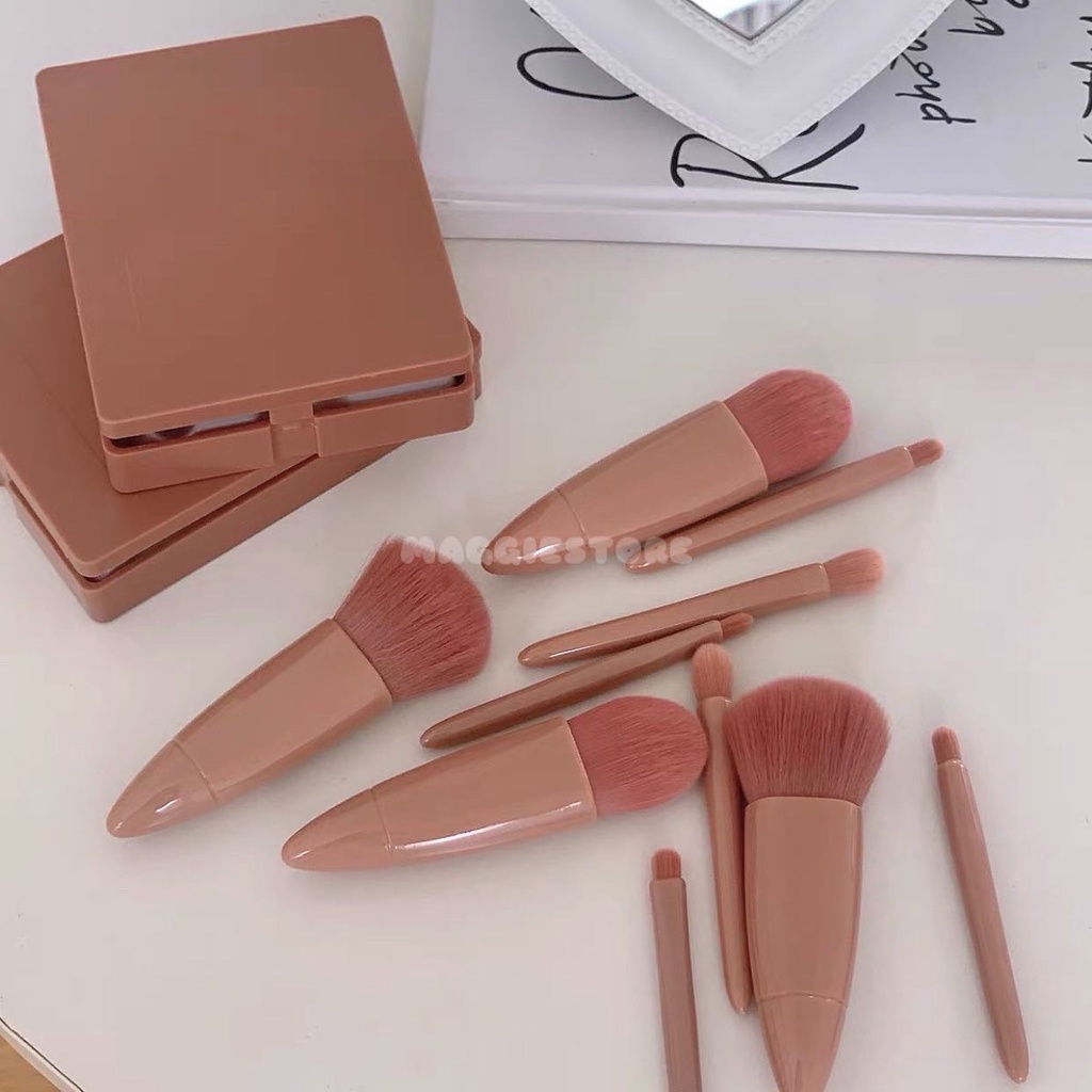 Bộ cọ nội địa Trung 5c kèm gương