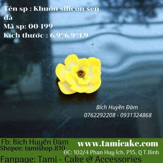 Khuôn silicon- sen đá 199