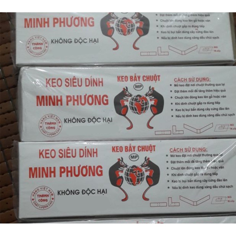 [Tổng Kho Sỉ] Sỉ Lẻ Keo Dính Chuột Chất Lượng Cao Minh Phương, Đại Việt