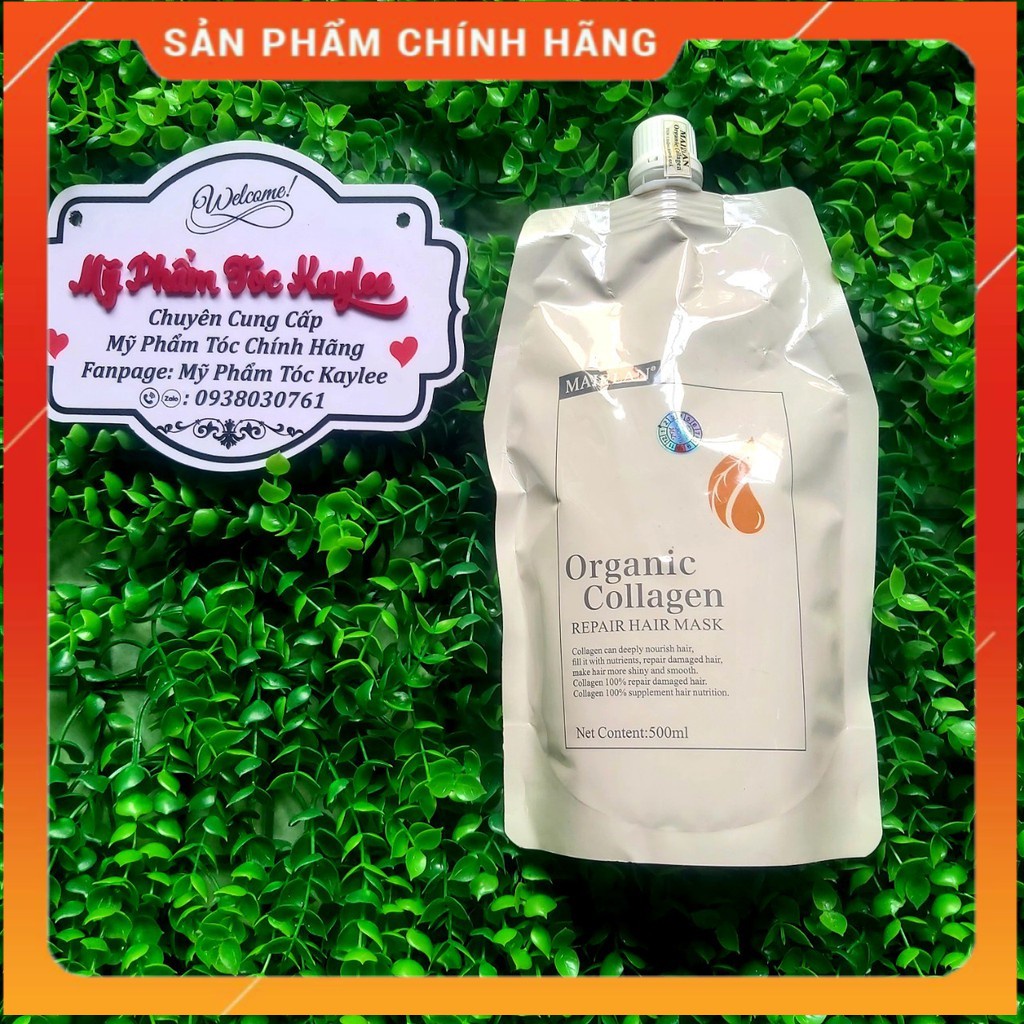 HẤP PHỦ LỤA COLLAGEN MAIRLAN SIÊU MƯỢT PHỤC HỒI TÓC 500ML- mỹ phẩm tóc Kaylee