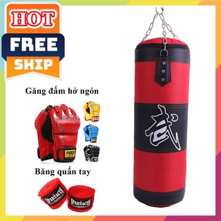 Bao cát đấm bốc cao 100cm không ruột ⚡giá rẻ⚡ Bao đấm boxing tập võ 1m