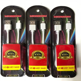 Dl01i dây cáp sạc iphone lightning microcom dl 01-i hàng chính hãng - bảo hành 12 tháng - dây sạc dl 01i