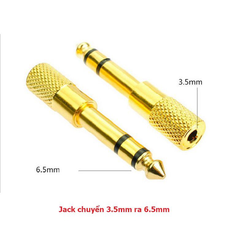 Jack Chuyển Đổi Audio 6,5 mm Sang 3,5 mm