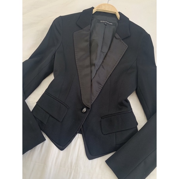 Áo khoác vest/blazer B493 form ngắn chất vải dày dặn 2hand Hàn si tuyển ảnh thật