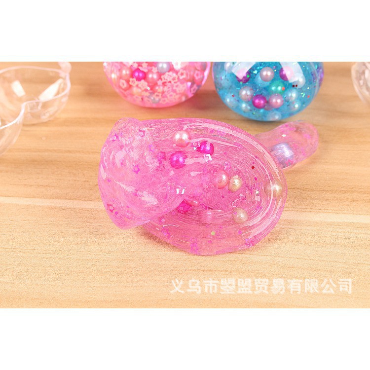 Slime chất nhờn ma quái  HỒ LÔ NGỌC TRAI gudetama không dính tay sale off LQ9108 Kđẹp