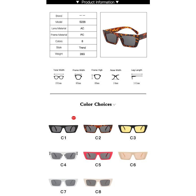 Kính mát chống tia UV400 sành điệu cho nam nữ